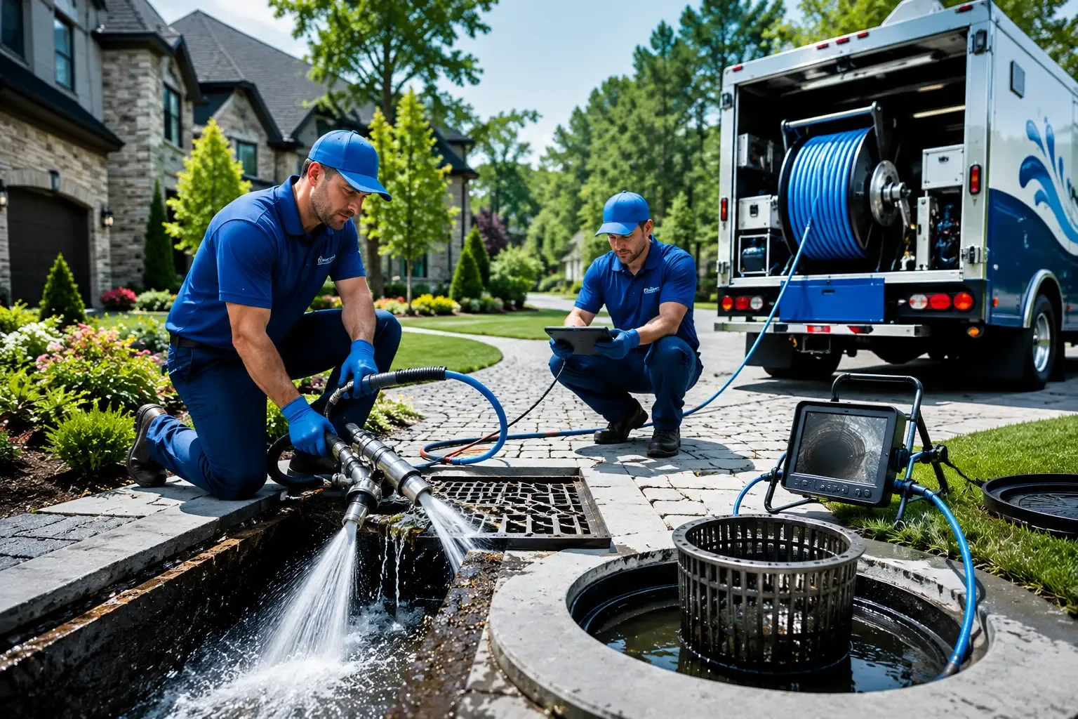 Local outdoor drain cleaning professionals in Muskegon, MI