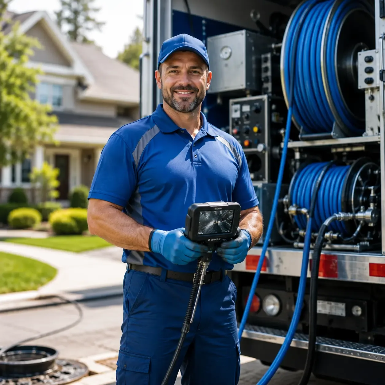Local outdoor drain cleaning specialists in Muskegon, MI